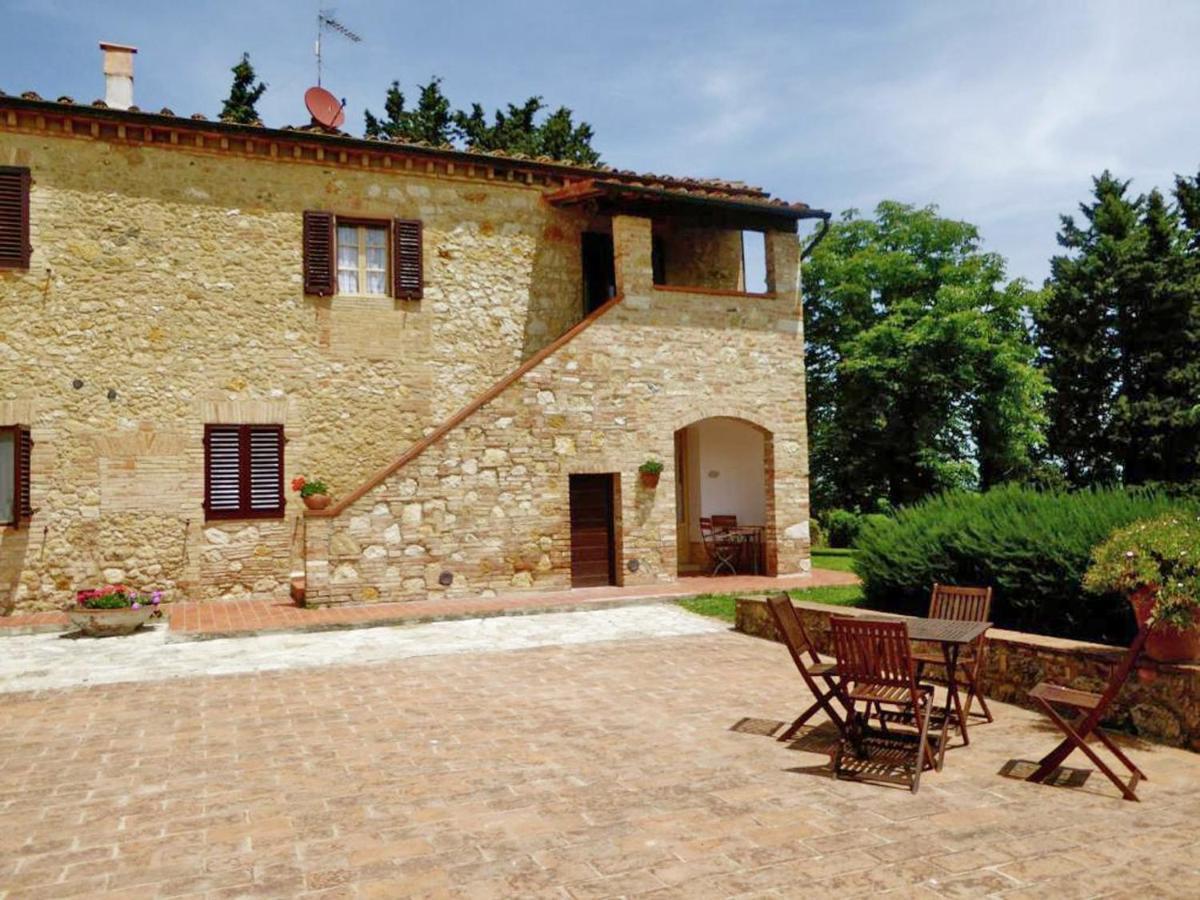 Agriturismo Fattoria Il Piano - Appartamento Antica Cucina - San Gimignano Bagian luar foto