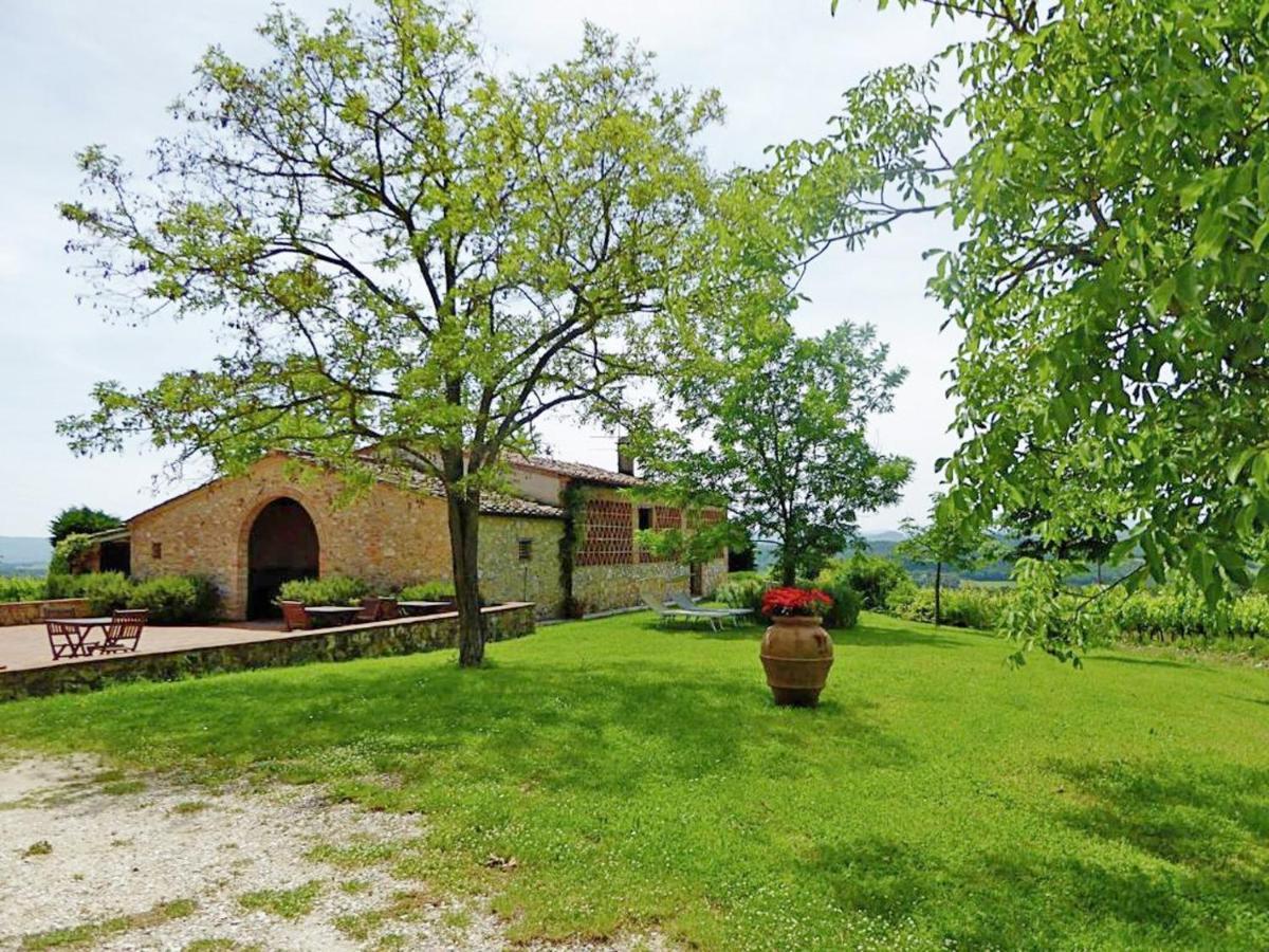 Agriturismo Fattoria Il Piano - Appartamento Antica Cucina - San Gimignano Bagian luar foto
